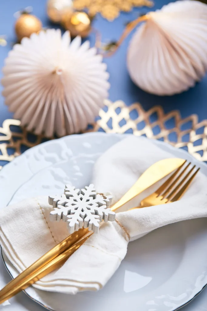 Elegant table setting for celebration